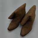 IUV Cowboy Boots For Women Western Cowgirl Boots with Chunky Heel Mid Calf Snip Toe Ideal for low insteps, 10