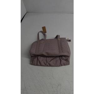EMPSIGN Laptop Tote bag for women 16 Inch, Stylish Computer Shoulder Tote Bag for Work, Large Capacity Quilted Laptop Briefcase, Waterproof Women Business Office Bag, Quilted Grey Pink
