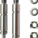 W10359269 W10359270 Unbreakable Dryer Left and Right Side Shafts Kit | Dryer Roller Shaft Set kits has been reinforced,Long service life,Noise reduction
