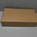 Brushed Gold Bathroom Faucet 3 Hole, 8 Inch Widespread Waterfall Bathroom Sink Faucet with Filter, Includes Metal Pop-Up Drain and Supply Hoses, Perfect for Vanity, Restroom, Sink, Rv