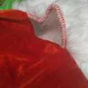 ZZXIAOJIE Green Costume Adult Set Green Christmas Mask Gloves Shoe Cover Top Pants for Halloween Cosplay XXL