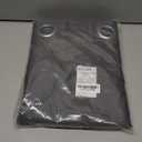 NICETOWN Thermal Insulated Grommet Blackout Curtains for Bedroom (2 Panels, W42 x L63 -Inch, Grey)