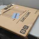 Baby Gate No Drilling, 29"-40" Auto Close Dog Gate Indoor for Doorways & Stairs, Pressure Mounted Adjustable Pet Gate, Easy Walk Through Child Gate for Children & Pets Stroller Friendly, White (29-40"Wide, 28"Tall)