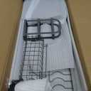 Hdrriozu Over the Sink Dish Drainer Drying Rack 3 Tier Over Sink Dish rack for a Tidy Kitchen Sink Shelf Organized Space-Saving Dish Rack with Cover for Dishes, Glasses, Bowls, and Cutlery