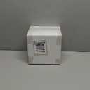 Rubtlamp 100 Pcs Clear Blue Gold Plastic Plates, Clear Hammered Plastic Plates, Blue Party Platos, Disposable Salad/Dessert Platos, 7-Inch Disposable Dessert/Appetizer Platos Perfect For Party