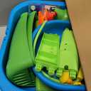 Toddler Water Table - Sensory Table for Kids with 28 Piece Sand Water Toy Set, Outdoor Water Play Table with Rain Shower Sprinkler, Summer Birthday Gift STEM Toy for Boys Girls Ages 3 4 5 6 7 8