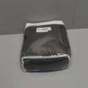 Boho Gray Shower Curtain Tufted Chevron Striped Shabby Chic Textured Cloth Shower Curtains for Bathroom, Modern Farmhouse Waterproof Shower Curtain, 72x72 (Grey)