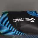 Kuxuan Boys Adjustable Inline Skates with Light up Wheels, Fun Illuminating Skates for Kids Girls Youth (Medium(Kids 13-3 US), Black Came)