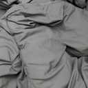 Bedsure Queen Comforter Set Grey - Bed in a Bag Queen Size Bedding 7 Pieces, GentleSoft™ Pintuck Bed Set Gift for Family, All Season Down Alternative Comforter with Sheets, Pillowcases & Shams