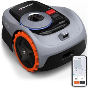 Navimow i105E Robot Cordless Lawn Mower Peripheral, Recommended 500m², Max. 600m², RTK+Vision Lawn Mower Robot Lawn (Refurbished)