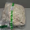 TARSE Womens Corduroy Pants Barrel Casual Loose Baggy Drawstring Wide Leg Palazzo Harem Pants with Pockets (Large, Milky White)