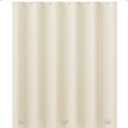 AmazerBath Beige Shower Curtain Liner Plastic, 8G PEVA Shower Liner Cream, Heavy Duty Shower Curtains for Bathroom, Cream Shower Curtain Waterproof 72x72 with 3 Weighted Stones and 12 Grommets