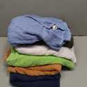 Towel and Linen Mart 100% Cotton 6 Pack Bath Towel Set, Quick Dry, Super Absorbent, Lightweight, Soft, (27 x 54 Pack of 6) Beige, White, Grey, Sky Blue, SAGE Green, Navy