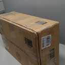 Nathan James Harvey Rattan Bar Stool, Bohemian Counter Height Stool with Woven Seagrass Seat, Solid Wood Legs, and Metal Footrest Seagrass/Brushed Black (24")