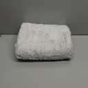 EMME Soft Sherpa Fleece Blanket with Tassel, Reversible Plush Fluffy Large Blanket, Light Weight Warm Decorative Boho Blanket Cover for Sofa, Couch, Bedroom,Travel(Tassel Khaki,50"x60") (Throw)