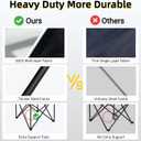 FAIR WIND Portable Canopy Camping Chair 380 LBS Capacity Heavy Duty Oversized Folding Lawn Chair with Sunshade for Beach, Fishing, Sports & Outdoors