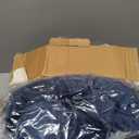 Bedsure Heated Blanket Throw Blanket - Fast Heating Electric Blanket, Soft Flannel Heated Throw with 4 Time Settings, 6 Heating Settings, Warm Gifts for Grandma (50x60 inches, Blue)