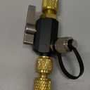 HVAC Valve Core Removal Tool,Valve Core Remover Installer Tool,1/4"& 5/16" Dual Valve Mega Flow Vacuum-Rated Valve Core Removal Tool,20 Microns Vacuum,Essential HVAC Tools for R32 R410A R22 R12 R407