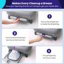 Cat Litter Box Liners Compatible with Automatic Cat Litter Box, Pre-Separated Heavy Duty 3.5Mil Thick Tear & Leak Proof Drawstring Litter Bags for Self-Cleaning Litter Boxes (Large, 36 Count)