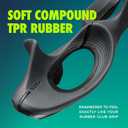 GOLF-GRIP Golf Grip Trainer for Left & Right-Handed Golfers Snap-On Golf Training Aid for Proper Hand Position & Swing Technique Hit Straighter, Longer Shots & Fix Slices or Hooks