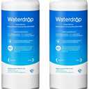 Waterdrop WD-F45 Replacement for Samsung® DA97-17376B, HAF-QIN/EXP, DA97-08006C, RF28R7201SR, RF28R7351SG, Refrigerator Water Filter, 2 Filters