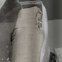 Black Out 96 Inch Long Boho Curtains 2 Panel Set, Farmhouse Curtains for Living Room Darkening/Thermal/Noise Reduction Textured Flax Linen Drape 8ft Hook&Ring Included Birch Off White 50"x96"