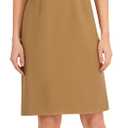Le Suit Women's Long Coat & Basic Sheath Dress, size 4