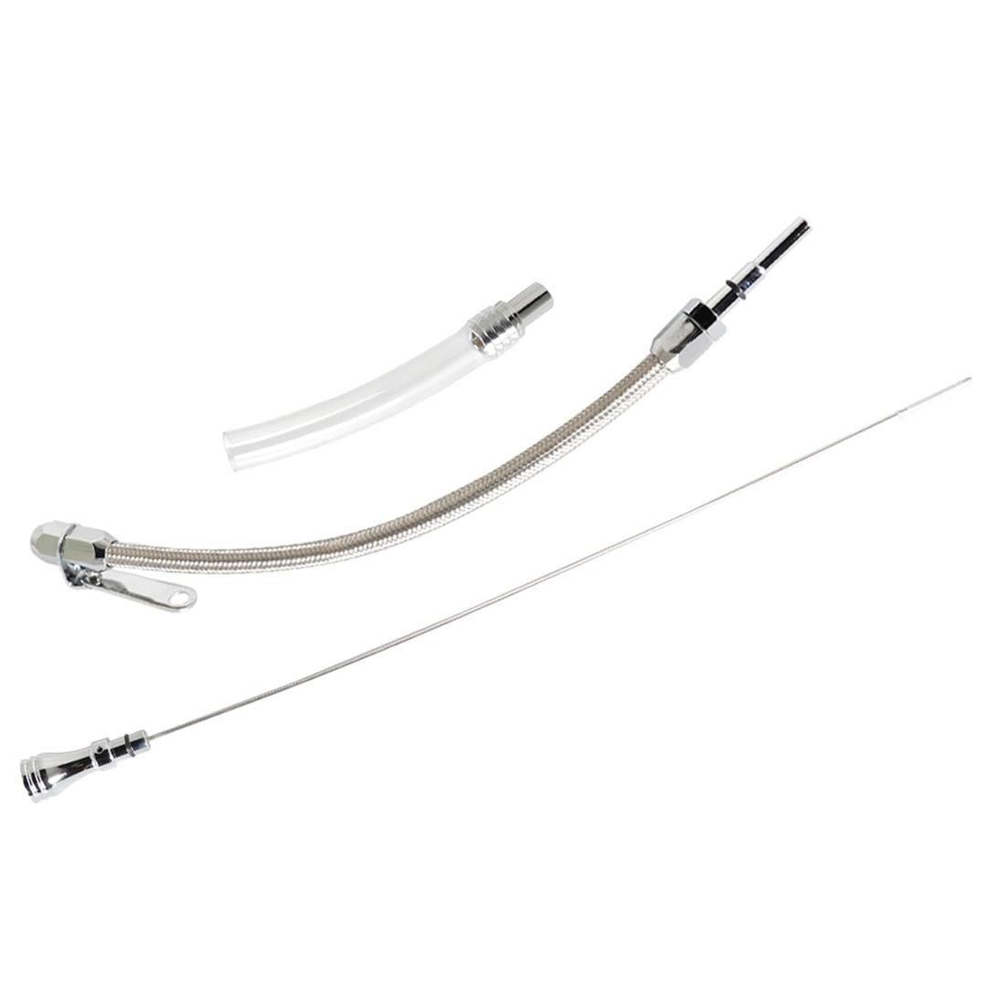 labwork Flexible Stainless Oil Dipstick Replacement for LSX LS1 LS2 LS6 4.8L 5.7L 6.0L 6.2L Engines