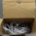 Garage Door Seals Bottom Rubber, 3-Sided Weatherproof Seal, Three Layers of Protection. Only Suitable for Double T-Track Garage Doors, 16 Ft Garage Door Bottom Weather Seal (Black)