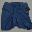 Mens Athletic Workout Gym Shorts 7 Inch Inseam Running Sweat Sport Shorts for Men with Zipper Pockets (XL, B Blue)