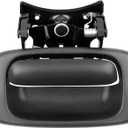Gledewen 15997911 Upgraded Metal Tailgate Handle Latch, with Plastic Bezel Trim Rod Clips, Compatible with 1999-2007 Chevy Silverado GMC Sierra 1500 2500 3500, Replaces# 15228539 15228541 15228540