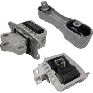 Engine Transmission Support Gasket For BMW 2015-2023 X1 X2 1 2 Series For MINI 2014-2023 One Countryman Cooper ALL4 F55 F56 Replacement # 22116885778,22116885934,22316853449 (3 piece set)