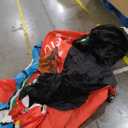 TUANZIHOME 7FT Christmas Inflatable Snowman Motorcycle Decoration, Multi-color, LED Light, Weather Resistant