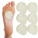 Metatarsal Felt Foot Pad - 1/4" Thick - Made in USA - 6 Pairs (12 Pieces)