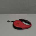 TUG 360 Tangle-Free Retractable Dog Leash with Anti-Slip Handle | 16 ft Strong Nylon Tape | One-Handed Brake, Pause, Lock (Large, Red)