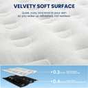 Queen Air Mattress with Headboard, Built-in Pump, 800 lbs Heavy-Duty Support, 19" Raised Upgraded Comfort, 48-Hour Leak-Tested, 3.5 Min Inflatable Portable Blow Up Mattress for Home, Guest & Camping