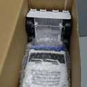 Dwi Dowellin Toddler Boy Toys for 3 4 5 6 Year Old, 25" Semi Truck Toy with Racing Car and Helicopter - Police Toys,Birthday Gifts for Kids Child 2 3 4 5 6 Years Old