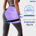 REVIX Extra Large Hip Ice Pack Wrap with Straps, Reusable Gel Ice Pack for Hip Replacement, Thigh, Shoulder & Back, Soft Lining Cold Compress Recovery Kit