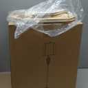 Vintage Floor Lamp for Living Room, 65" Tall Lamp with Nightlight and Beige Faux Silk Shade, Farmhouse Standing Lamp for Bedroom, Office Corner, or Study, Elegant Rustic Home Decor (LED Bulb Included) (Antique Brass-No Tray)