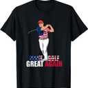 Donald Trump - Funny Golf Gift T-Shirt, M