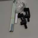 Borosino 13ft White Table Balloon Arch Kit, Adjustable Balloon Arch Stand For Graduation Wedding Birthday Baby Shower Party Decorations (White)