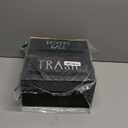 Liuceny 2 in 1 Trash Bag Dispenser, Double Wall Mounted, Wood Trash Bag Holder, Used in Kitchen, Garage, Laundry Room, Can Store Environmentally Friendly Food Bags and Garbage Bags (Black)