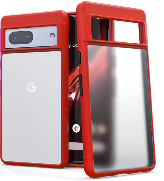 Crave Slim Guard for Google Pixel 7 Pro Case, Shockproof Protection Case for Google Pixel 7 Pro, Red