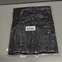 MANGOPOP Women's Square Neck Top Double Lined Short Sleeve Long Sleeve T Shirt Fitted Seamless Tee (Black, S)