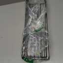 Moforoco Large Shower Caddy Shelf Organizer Rack, Self Adhesive Black Bathroom Shelves Basket, Home Farmhouse Wall Inside Organization and Storage Decor Rv Accessories