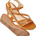 Wedge Sandals for Women Dressy - Summer Comfortable Platform Womens Sandal (M)