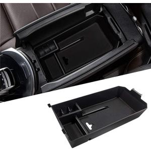 TTCR-II Compatible with Mercedes Benz C Class W205 Center Console Organizer 2015-2021 (Sedan & Coupe Only), for GLC W253 Console Organizer Tray 2016-2022, for GLC Coupe Middle Storage Tray 2016-2023
