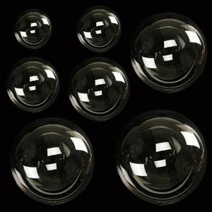 Bobo Balloons - 70 Pcs Different Sizes Clear Balloons for Stuffing, Bulk Wedding Decor Pool Birthday Party Decorations