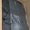 Amooca Car Seat Covers Full Set Automotive Seat Protection Fit for Most Cars SUVs Front & Back Seats Waterproof Nappa Leather Car Seat Cushion Protector Black