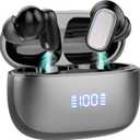 Translator Earbuds, 6 Translation Modes Translator Earbuds 3-in-1 Translation Headphones, Light Black